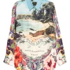 Camasa Camilla Silk Oversized multicolor