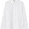 Camasa JIL SANDER Long-Sleeve alb