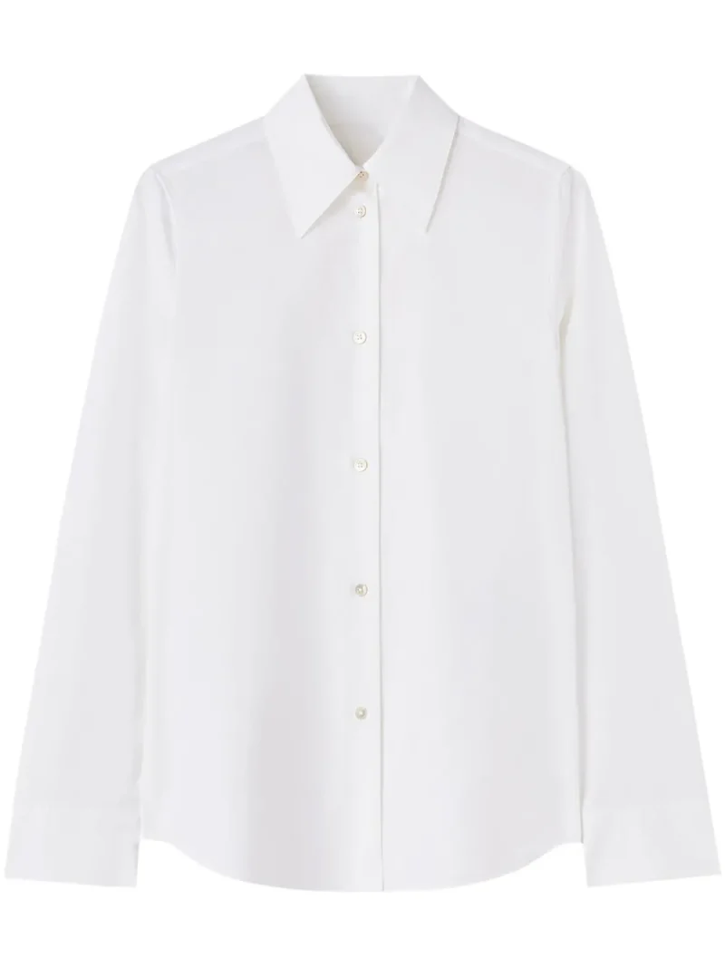 Camasa JIL SANDER Long-Sleeve alb