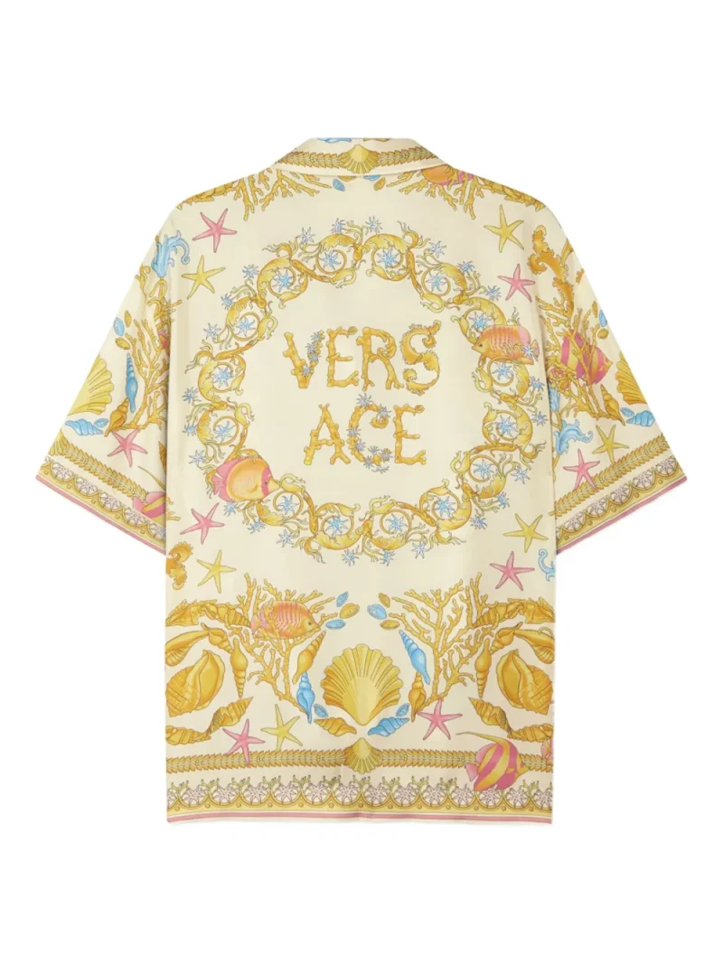 Alternative view of Camasa Versace Underwater Barocco Silk bej