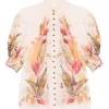 Camasa Zimmermann floral-print multicolor