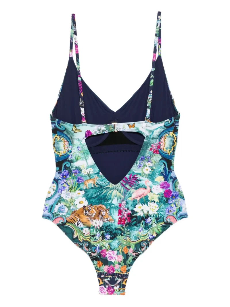 Alternative view of Costum de baie Camilla Jewel-Embellished multicolor