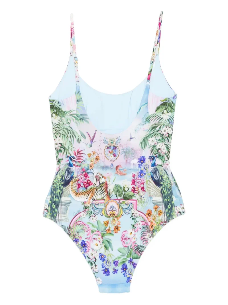 Alternative view of Costum de baie Camilla Jewel-Embellished multicolor