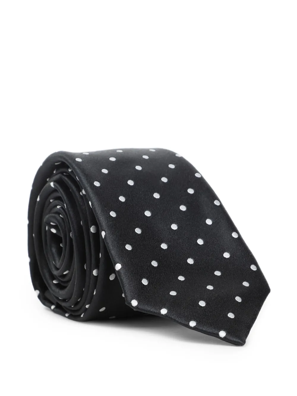 Cravata Tom Ford Polka Dot negru