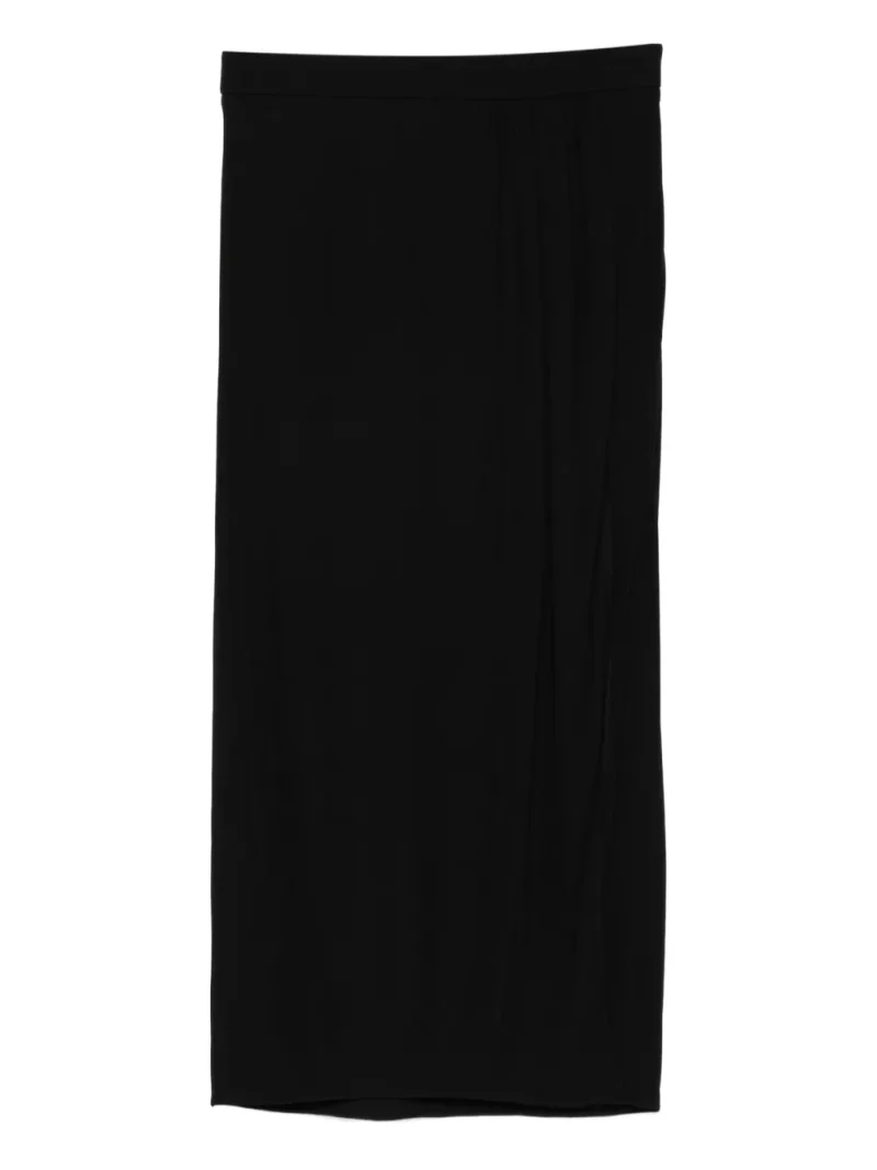 Fusta midi TOM FORD Draped negru