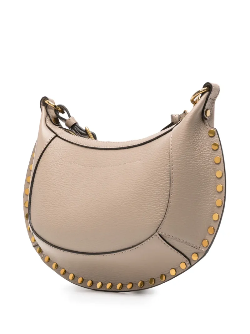 Alternative view of Geanta Isabel Marant Oskan Moon Shoulder bej