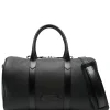 Geanta travel TOM FORD Leather Holdall negru