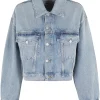 Jacheta Agolde Denim albastru