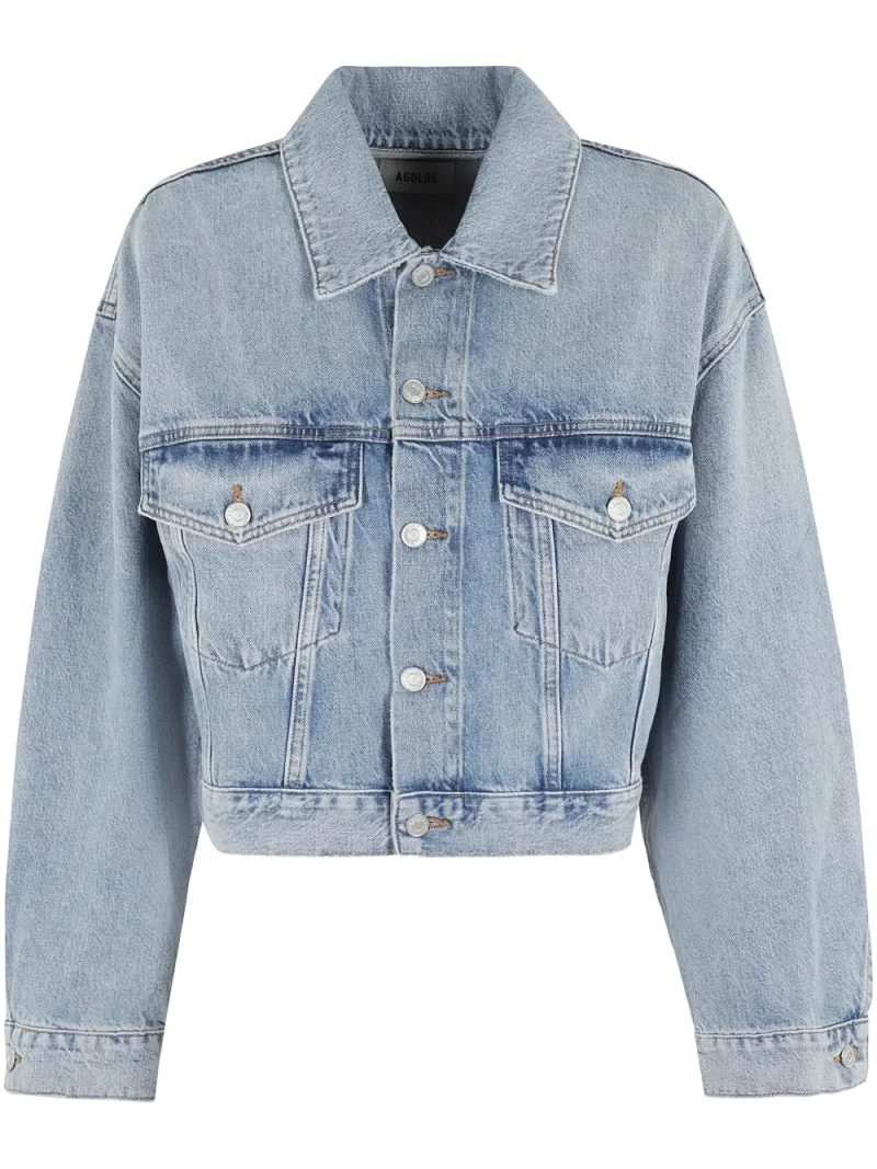 Jacheta Agolde Denim albastru