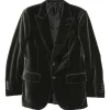 Jacheta TOM FORD Single-Breasted Velvet gri