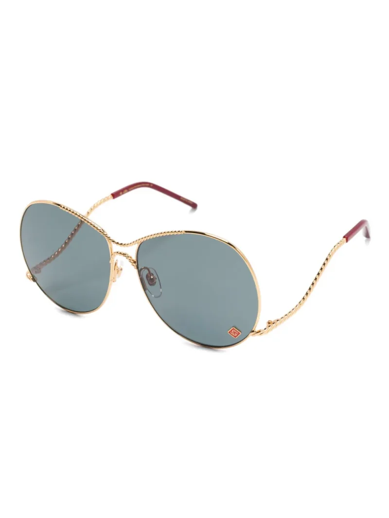 Alternative view of Ochelari de soare Casablanca Oversize-Frame verde