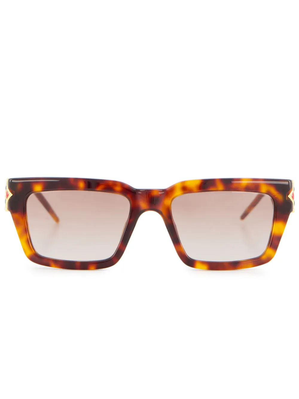 Ochelari de soare Casablanca tortoiseshell square-frame multicolor