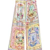 Pantaloni Camilla Spirit Of Santa Maria Floral-Panelled multicolor