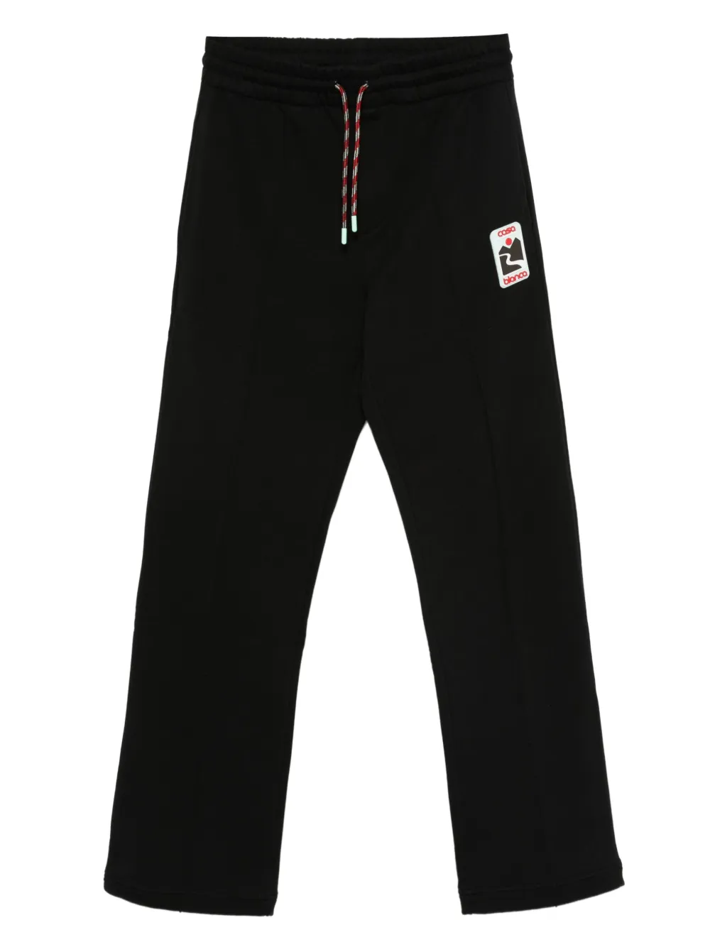 Pantaloni Casablanca Logo-Appliqué Drawstring Track negru