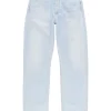 Pantaloni denim Agolde Kelly albastru