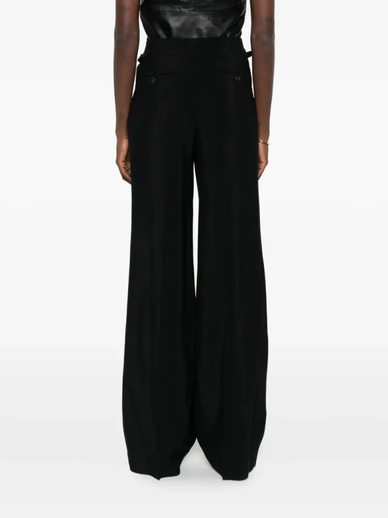 Alternative view of Pantaloni Pleated TOM FORD negru