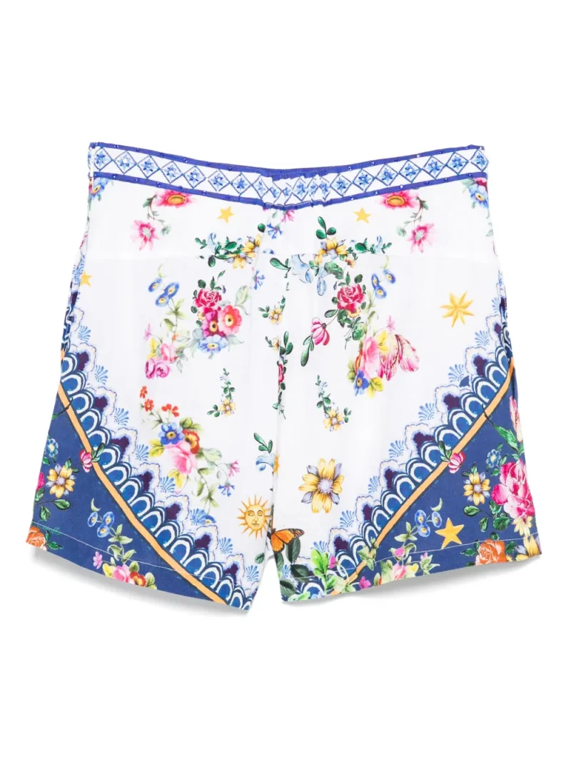 Alternative view of Pantaloni scurti Camilla Linen multicolor