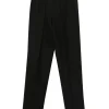 Pantaloni TOM FORD Pleated-Front negru