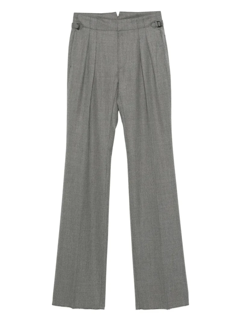 Pantaloni Tom Ford Tailored Wool gri