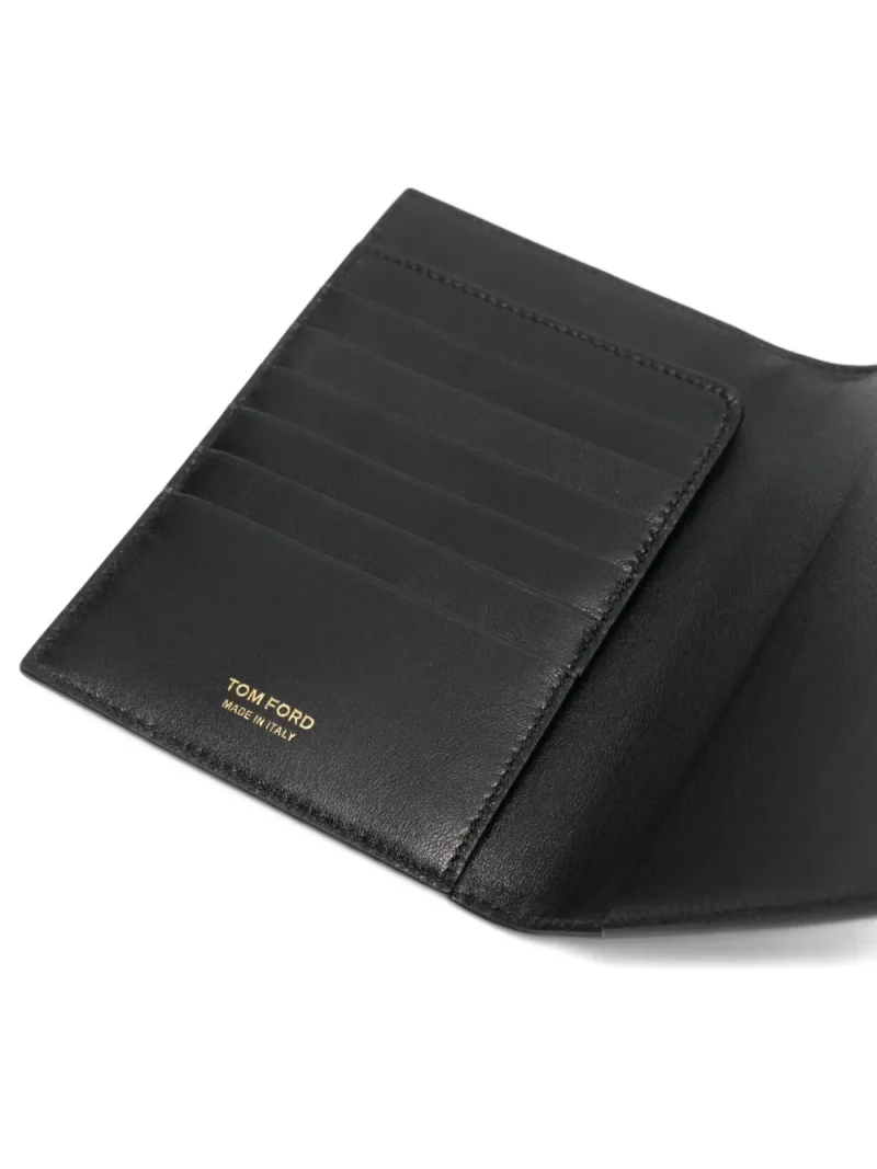 Alternative view of Portofel Tom Ford Crocodile-Effect negru