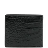 Portofel Tom Ford Crocodile-Embossed Leather negru