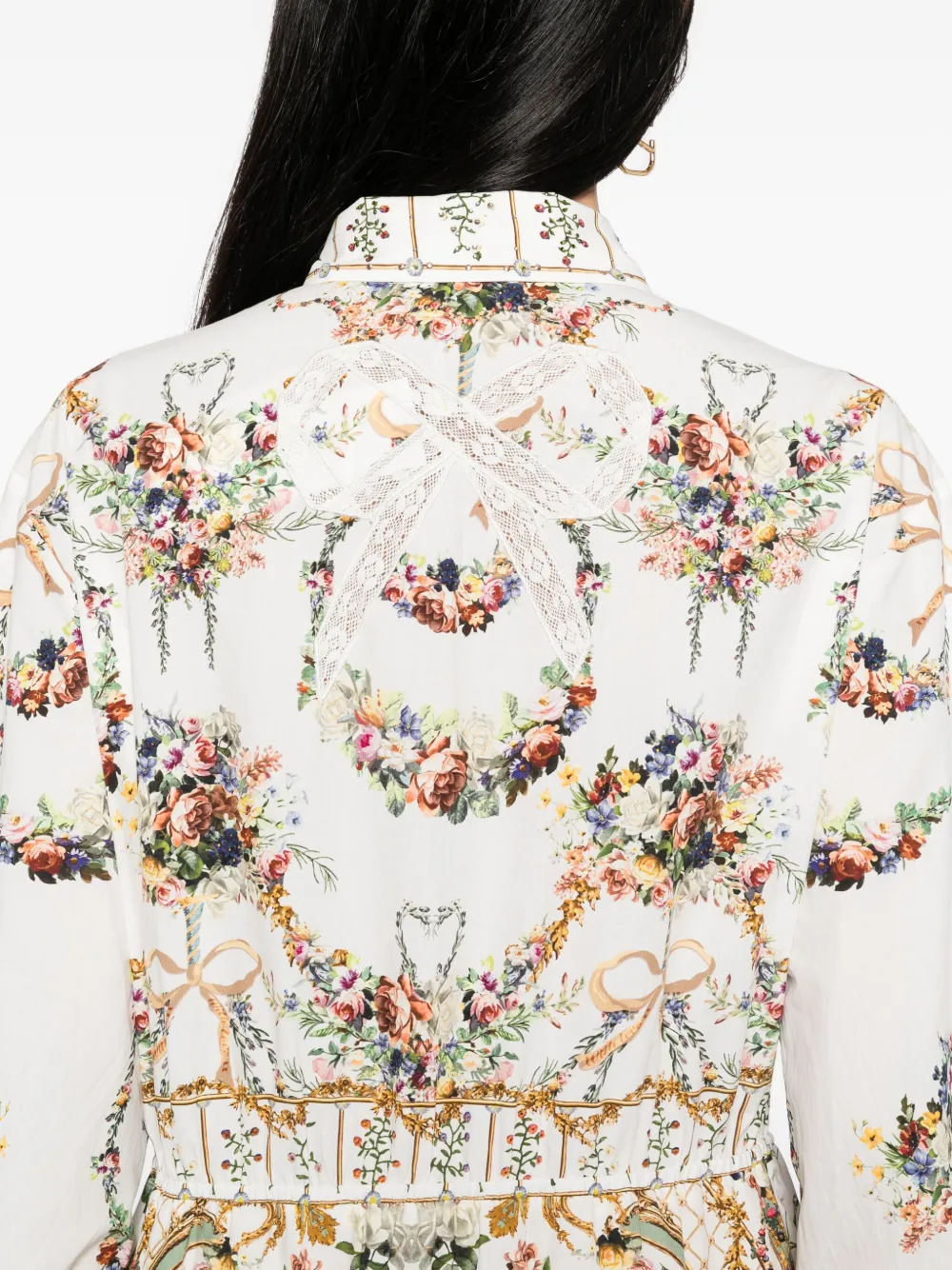 Rochie Camilla Floral-Print Shirt multicolor - imagine 5