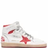 Sneakers Golden Goose Sky-Star high-tops alb