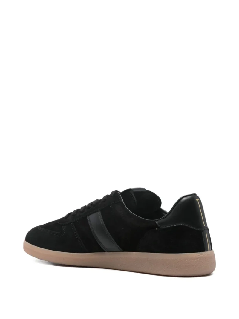 Alternative view of Sneakers Tom Ford Panelled Suede negru, cu profil jos