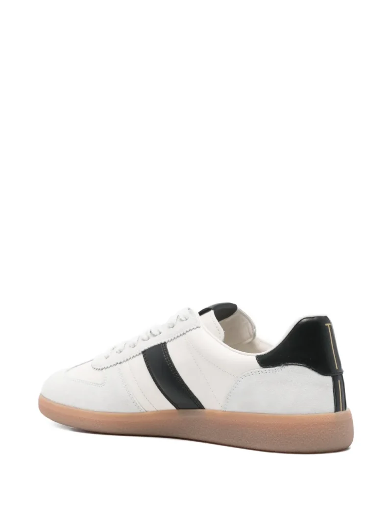 Alternative view of Sneakers Tom Ford Suede Leather Striped alb
