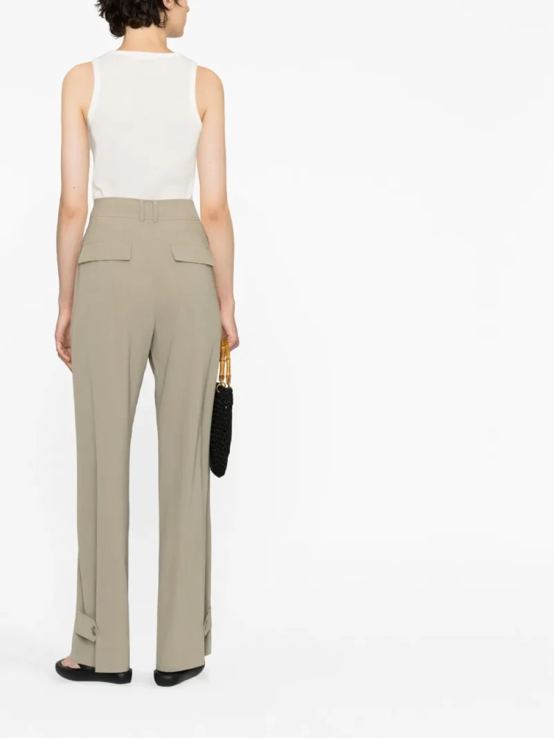 Alternative view of Top JIL SANDER Logo-Print alb