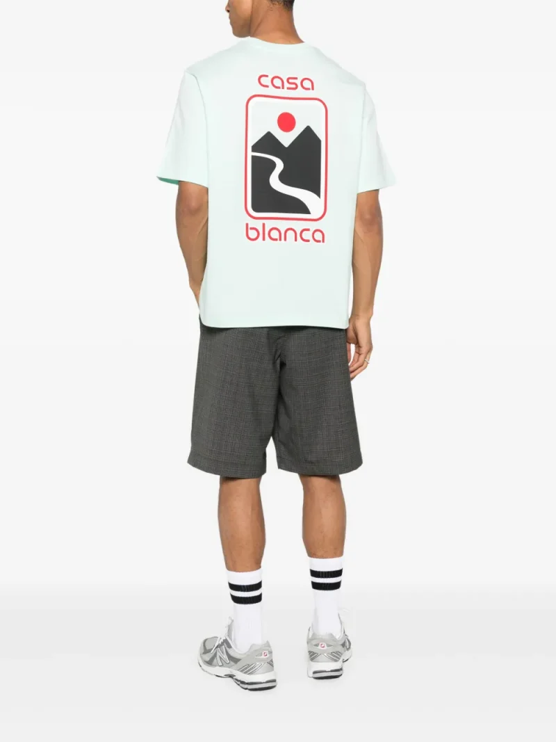 Alternative view of Tricou Casablanca Sunset Valley alb