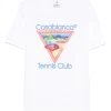 Tricou Casablanca Tennis Club Icon alb