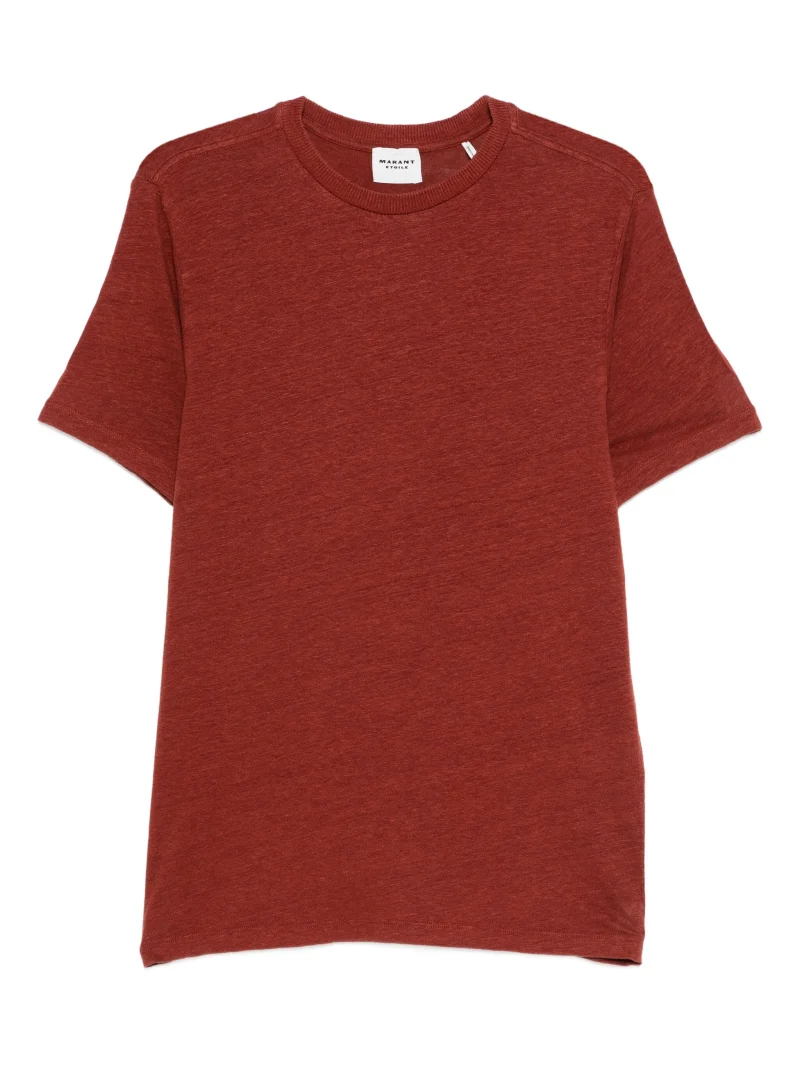 Tricou Marant Etoile linen rosu