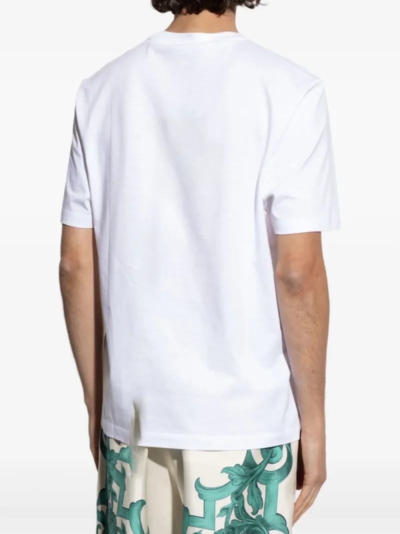 Alternative view of Tricou Versace Medusa Head-print alb