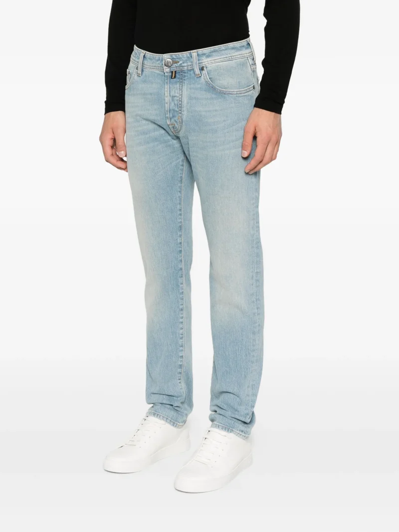Jeans Jacob Cohen bard albastru - imagine 5