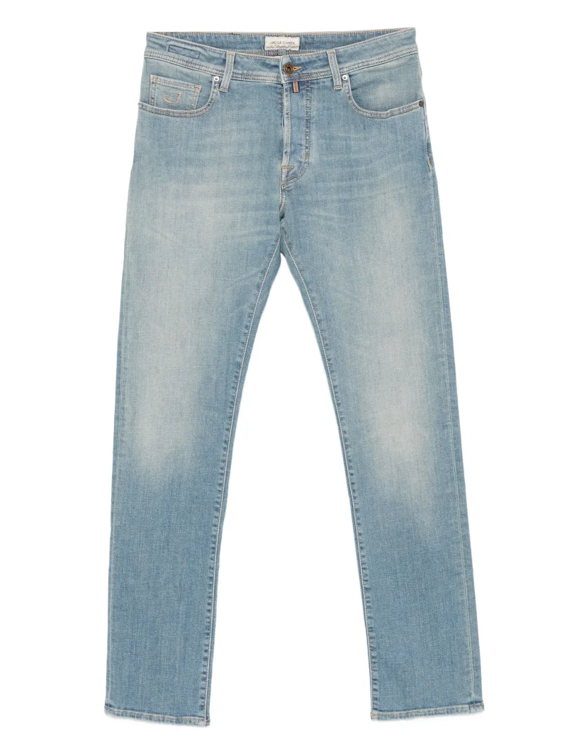 Jeans Jacob Cohen slim-fit albastru