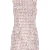 Rochie Self-Portrait crystal-embellished roz