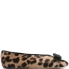 Balerini Ferragamo leopard-print multicolor