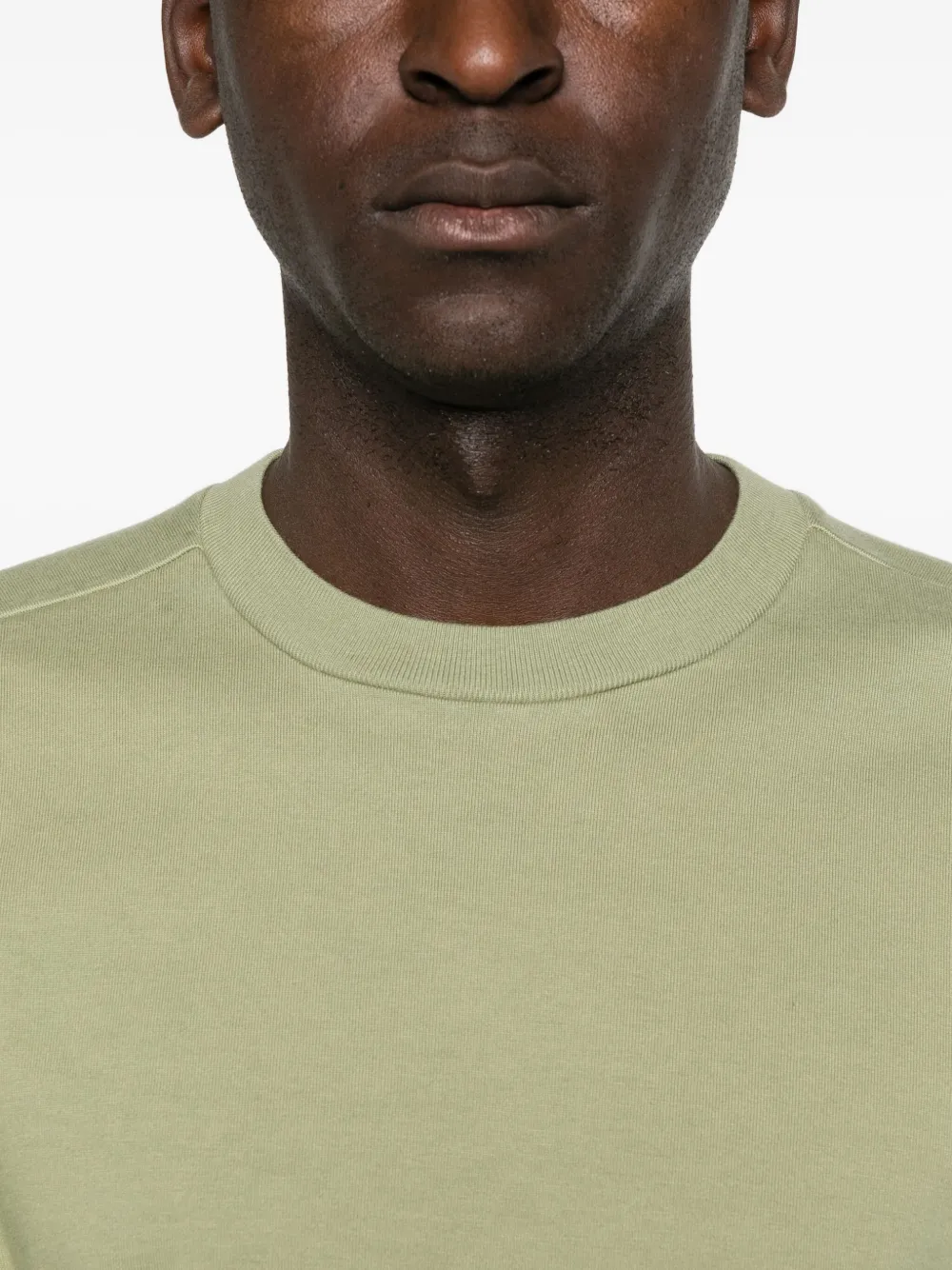 Bluza Stone Island Crew-Neck khaki - imagine 5