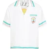 Camasa Casablanca Casa Way silk alb