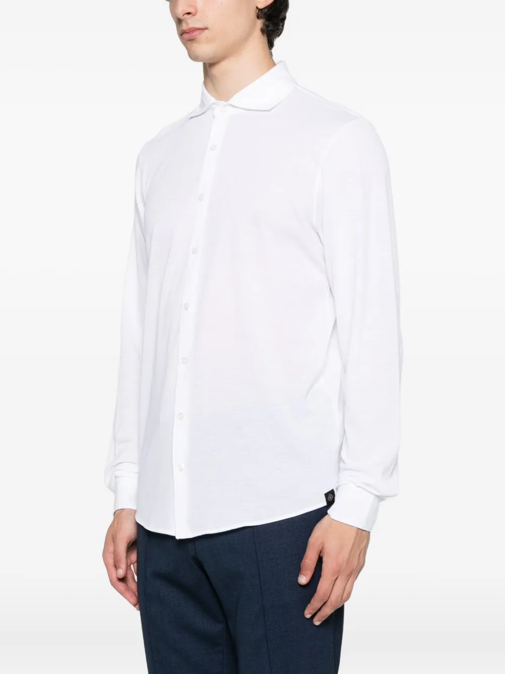 Camasa Gran Sasso button-down alb - imagine 5