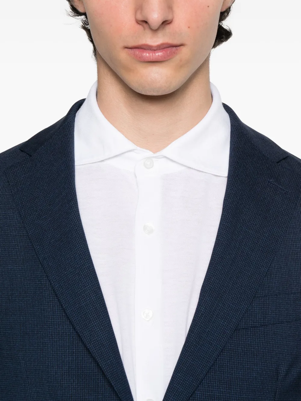 Camasa Gran Sasso button-down alb - imagine 3