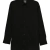 Camasa Y-3 Long-Sleeve Button-Up negru