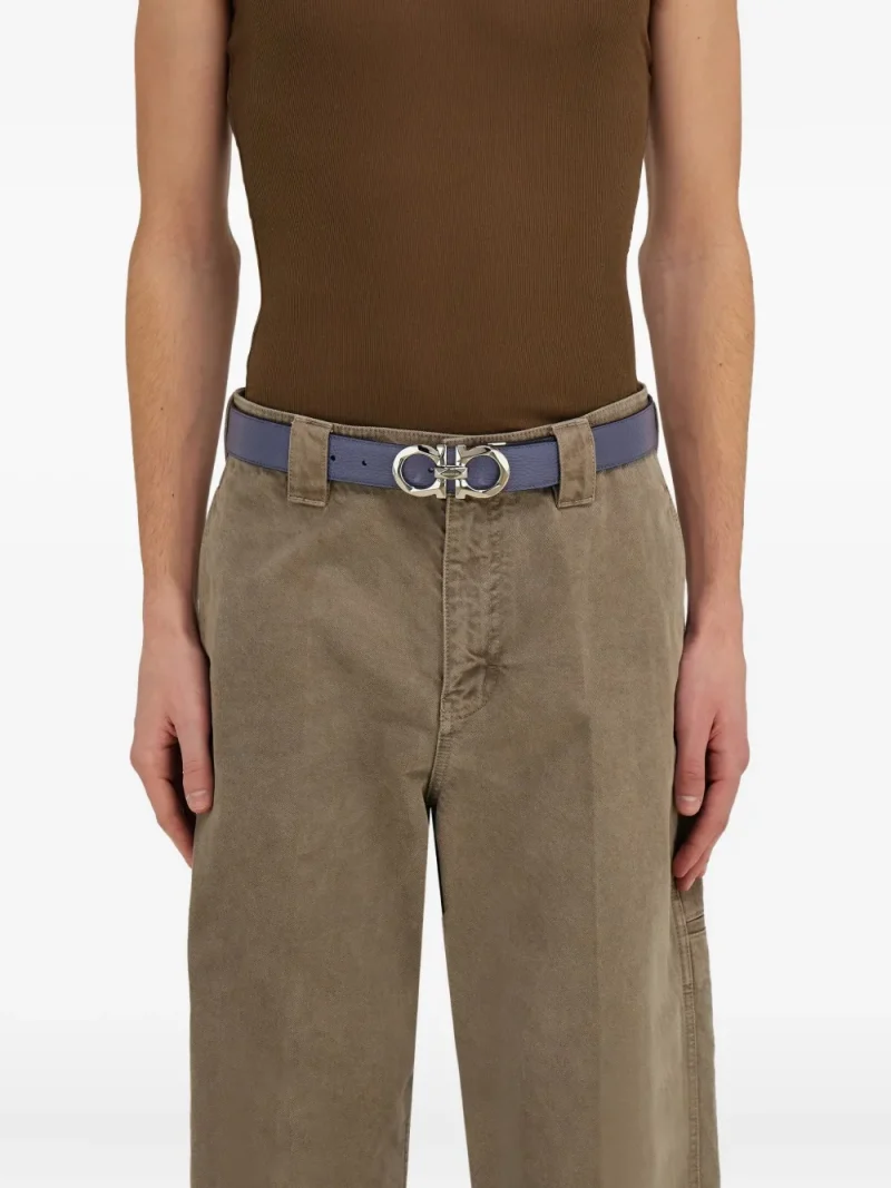 Alternative view of Curea Ferragamo Gancini-Buckle Reversible gri