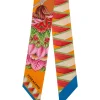 Esarfa Ferragamo Graphic-Print Silk Bandeau multicolor