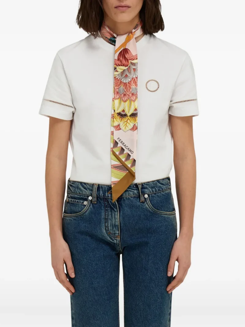 Alternative view of Esarfa Ferrgamo Graphic Silk multicolor