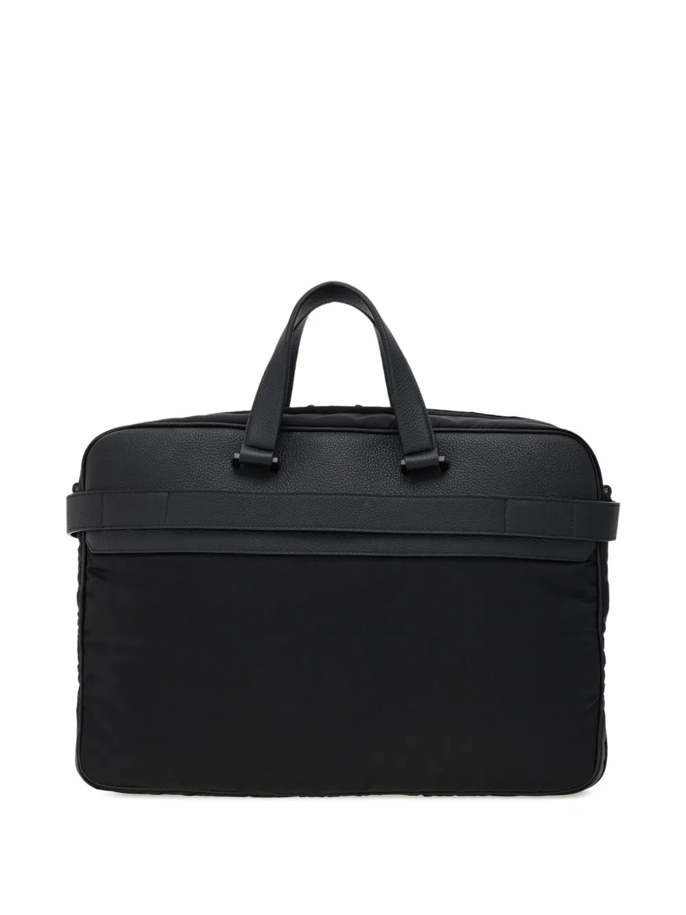 Geanta laptop Ferragamo Gancini-Motif negru - imagine 2