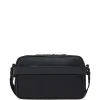 Geanta Ferragamo Gancini-Buckle Shoulder negru
