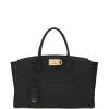 Geanta Ferragamo Soft Studio negru