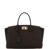 Geanta Ferragamo Studio Tote bag maro